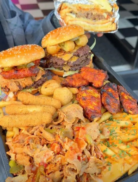 Hollywood Burgers & Shakes foods