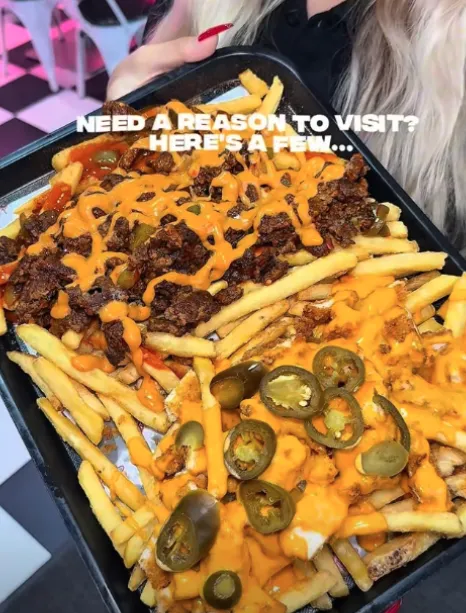 Hollywood Burgers & Shakes foods